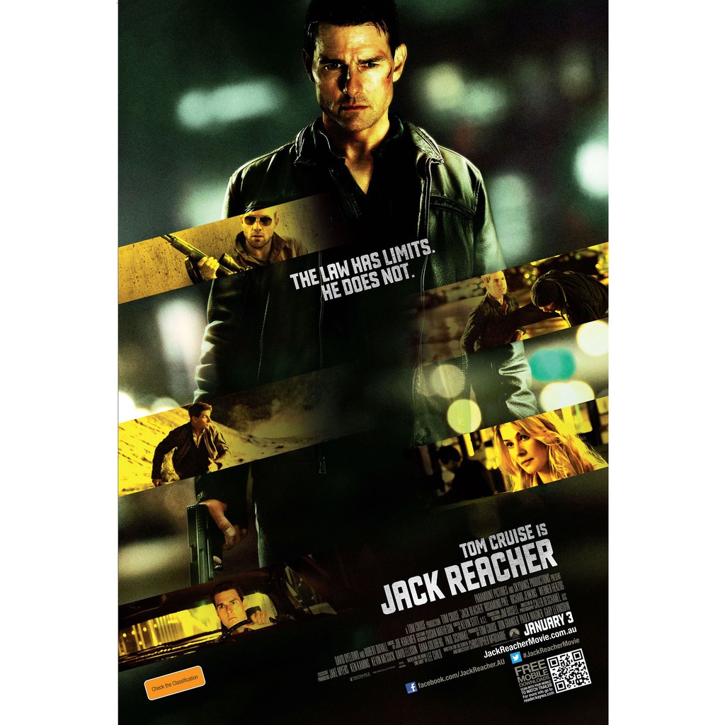 Jack Reacher ยอดคนสืบระห่ำ (มีเสียงไทย มีซับไทย) (DVD) ดีวีดี