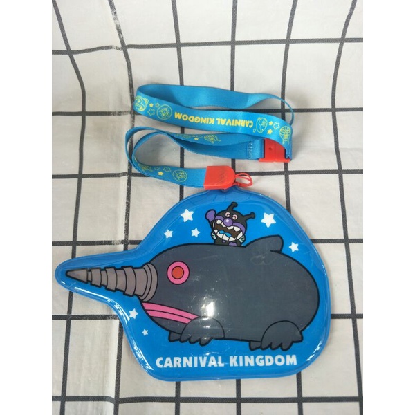 สินค้า​ของ​สะสม​ เคส Mogurin Baikinman Pass Anpanman Museum Limited Rare อันปัน​แมน​ ​สินค้า​ญี่ปุ่น