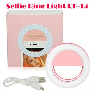 ไฟวงแหวน Selfie Ring Light RK-14