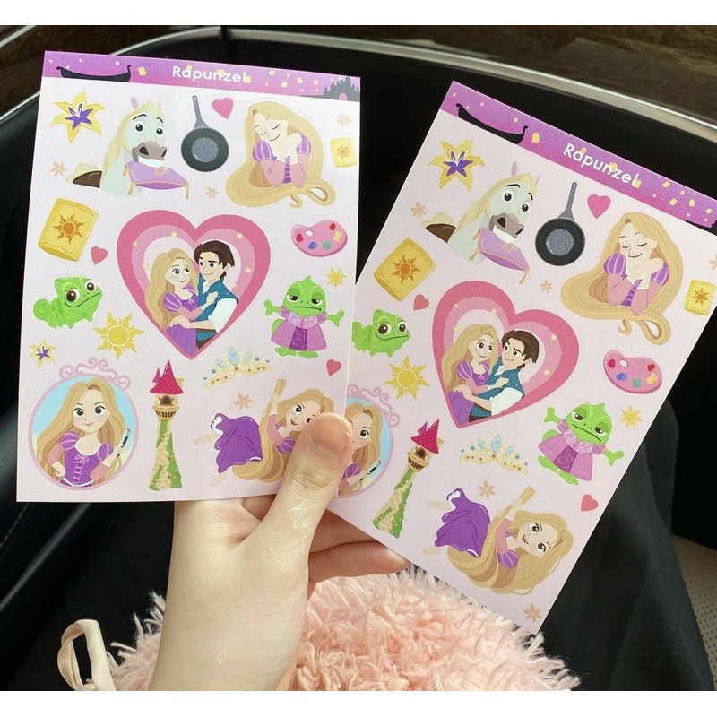 เจ้าหญิง RAPUNZEL (tangled) sticker A6