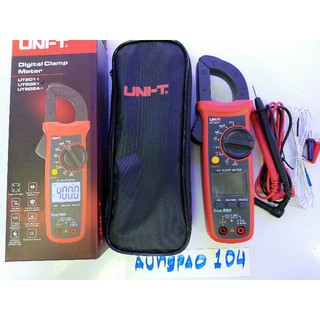 มิเตอร์ดิจิตอล UNI T UT202+ มัลติมิเตอร์ Clamp Multimeter แคมป์มิเตอร์วัดไฟดิจิตอล