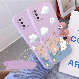 เคส samsung a03s เคสโทรศัพท์ ซิลิโคนนิ่ม ป้องกัน เรียบ กันชน