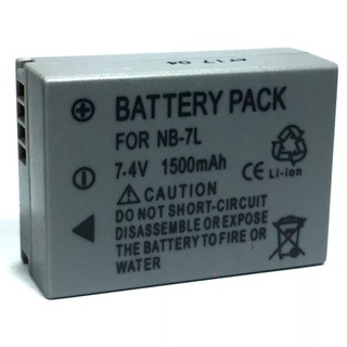 แบตเตอรี่กล้อง รหัสแบต NB-7L,NB7L 1500mAh แบตกล้องแคนนอนcanon for Canon Powershot G10, G11, G12, PowerShot SX30 IS Re..