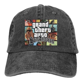 High-fashion เกมมิ่ง Gta San Andreas Team Grand Theft Auto D Video Game Unique ปรับได้ sunhat XY