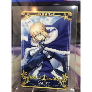 การ์ดแท้JP Fate Grand Order FGO Arcade  (การ์ดอาเคต) saber final art