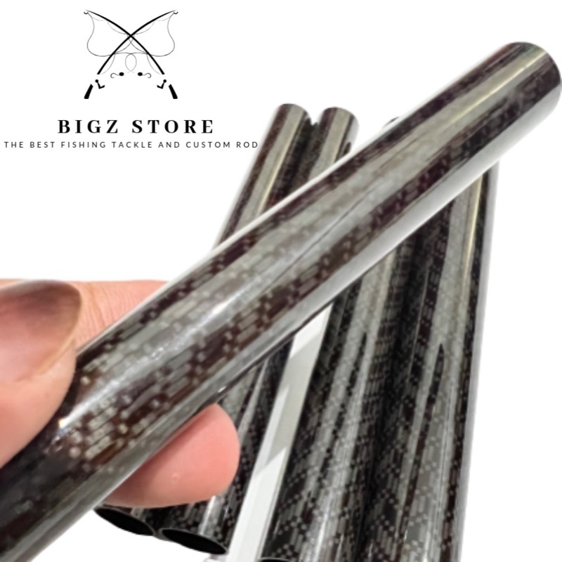 คาร์บอนหลอดสําหรับ INSIDE REEL ที่นั่งตัวแปร LENGTH 15 ซม.Original CARBON FUEL RESISTANT SUITABLE สําหรับ REEL ที่นั่ง 16 17 18 20 22 NON FUJI NON ALPS CUSTOM MATERIAL JORAN