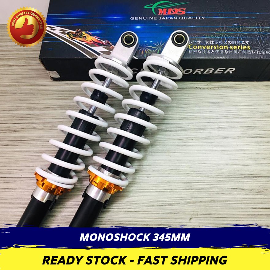 SHOCK ABSORBER JAPAN TECHNOLOGY HONDA WAVE 125/DASH 125/DASH 110/FUTURE/WAVE X ULTIMO 345MM
