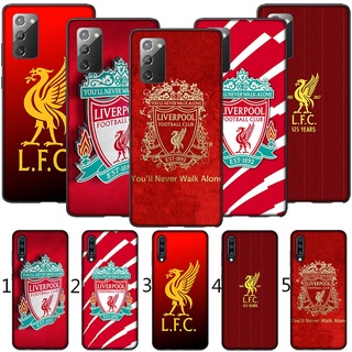 เคสโทรศัพท์มือถือ ซิลิโคนนิ่ม ลายสโมสรฟุตบอล Liverpool Na84 สีดํา สําหรับ iPhone 13 Mini Pro Max 13mini 13pro 13promax
