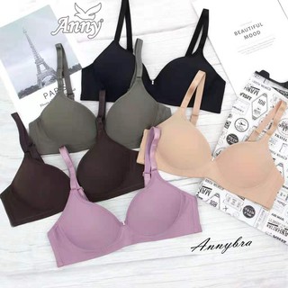 เสื้อชั้นใน Anny-Bra คัพB ไร้โครง เต็มทรง ทรงสวย เสื้อใน@1800