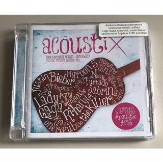 ซีดีเพลง ของแท้ ลิขสิทธิ์ มือ 2 สภาพดี...ราคา 279 บาท รวมศิลปิน อัลบั้ม “Acoustix” (2 CD)