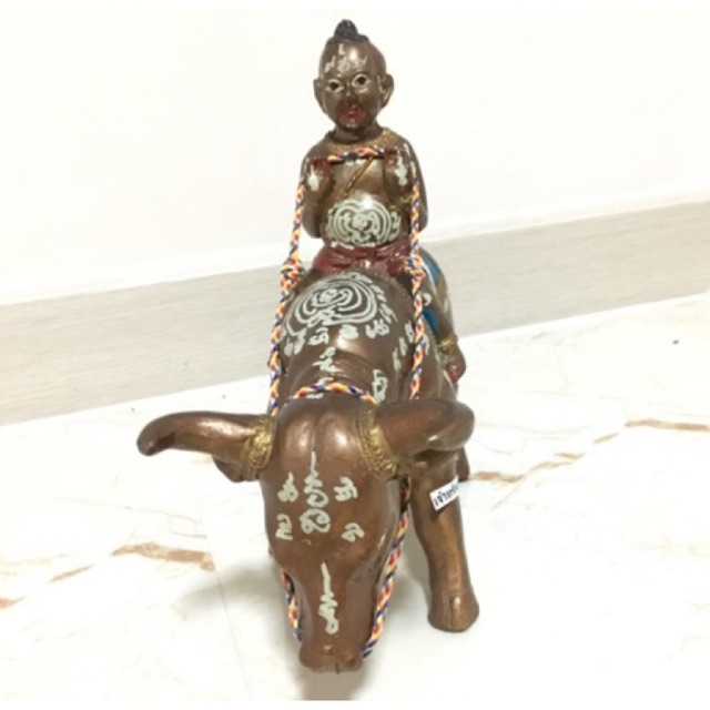 กุมารทองขี่วัวธนู หลวงปู่แย้ม วัดสามง่าม เลขโค๊ต 883