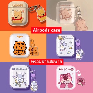 🔥จัดส่งภายใน24ชั่วโมง🔥Pooh Lotso teddy เคส Airpods 3 pro case เคสแอร์พอร์ต gen2 gen3 รุ่นที่ 3 ใหม่ 2021 Airpod 1 2