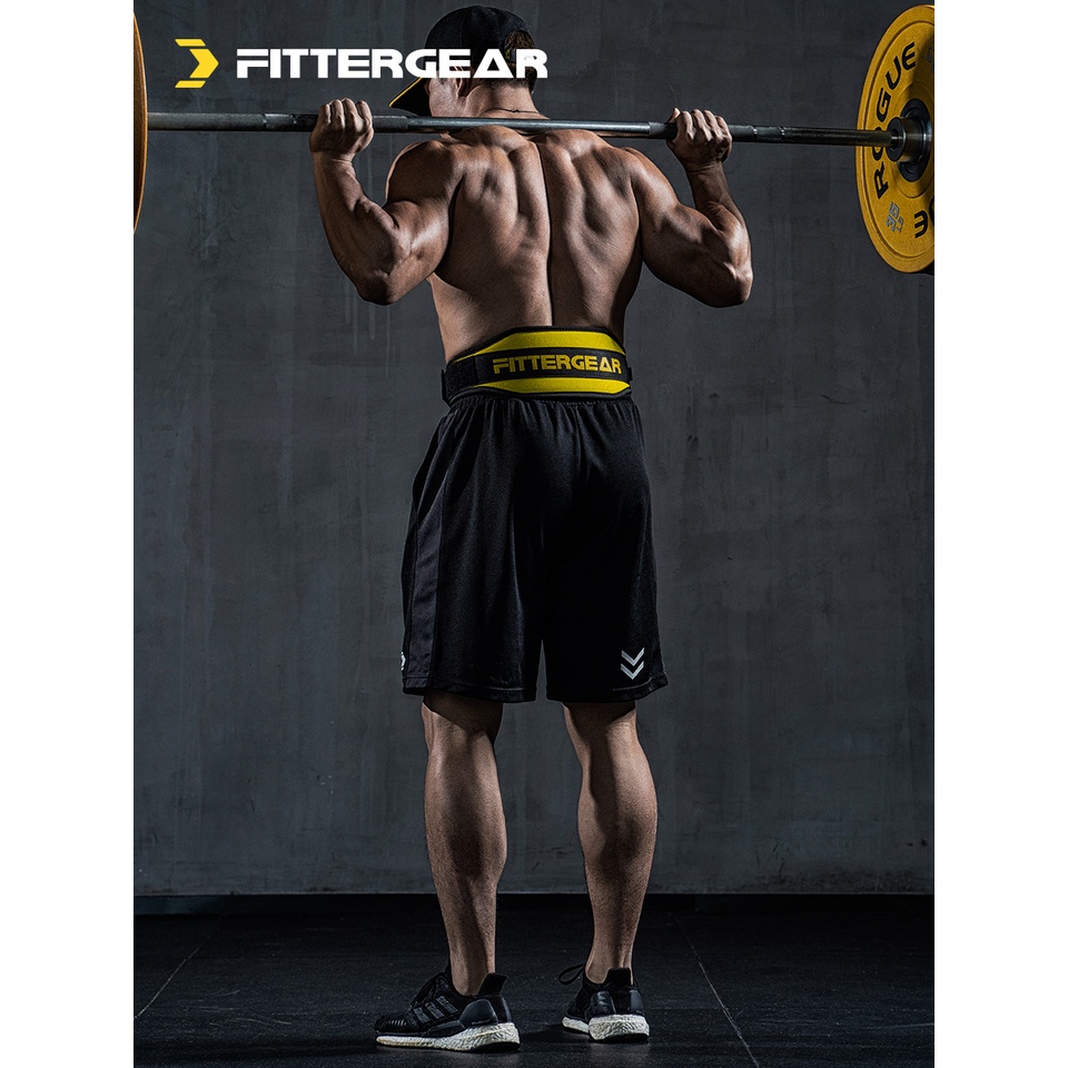 WELSTORE FITTERGEAR WEIGHT LIFTING BELT เข็มขัดสำหรับยกน้ำหนัก ช่วยปกป้องและพยุงหลัง ตอนออกกำลังกาย — صورة 5