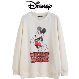 เสื้อแขนยาว เสื้อวอร์ม สกรีนลาย✨MICkEY MOUSE (TS113)