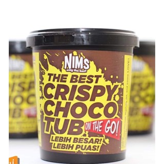 พร้อมส่ง🚀🚀 nims crispy choco 🚀🚀ช็อคโกแลตโกโก้ครั้น ราดช็อคโกแลตเข้มข้น 250กรัม