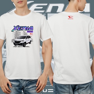 แขนสั้นcrew neckเสื้อยืด พิมพ์ลาย The Next Level Daihatsu xenia สีขาว สีดํา พรีเมี่ยม S-XXXXL