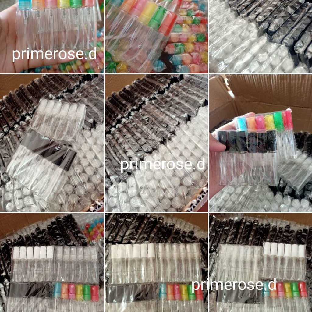 12ขวด ขวดน้ำหอม 5ml 2ml 10ml ขวดน้ำหอมพกพา