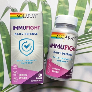 (Solaray®) Immufight Daily Defense 60 VegCaps, Daily Immunity Support  วิตามินรวม อิมมูน