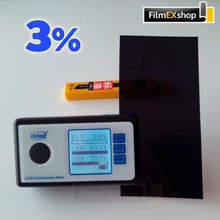 ฟิล์มกรองแสง ฟิล์มคาร์บอน ฟิล์มติดกระจก ฟิล์มกรองแสงรถยนต์ ฟิล์มอาคาร Carbon Window Film (ม้วนละ30เมตร)