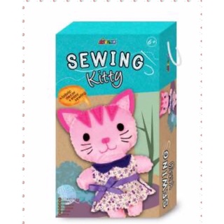 ชุดเย็บตุ๊กตาแมวน้อย Sewing Kitty #DIY #Avenir Sewing Kit