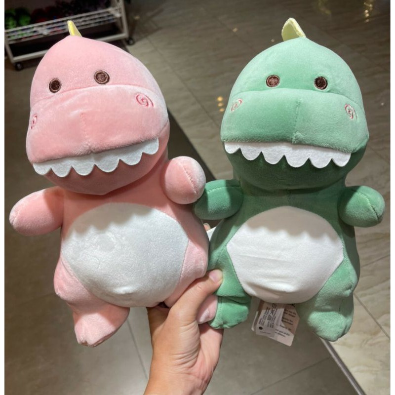 Miniso ตุ๊กตาไดโนเสาร์ Dinosaur Plush Toy ตุ๊กตามินิโซ MINISO Shopee