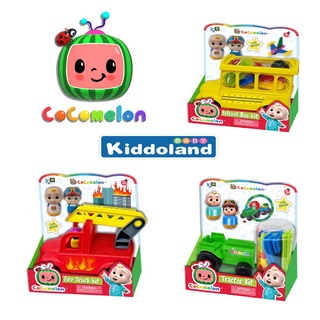 Cocomelon Fun Brick Fire Truck Kit ชุดก่อสร้าง Bristle Block