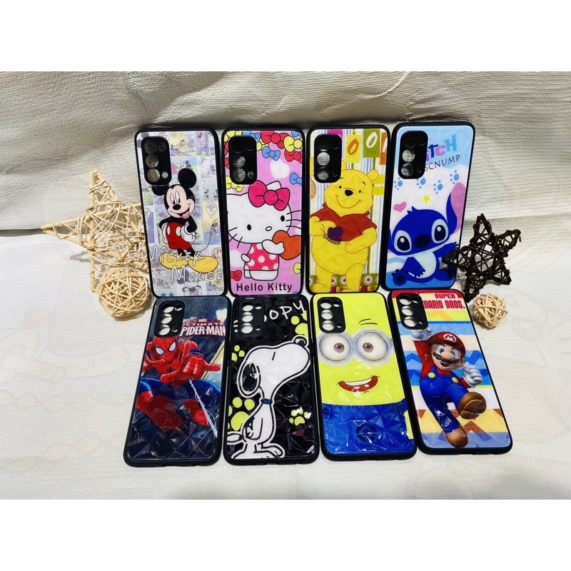 (ลายที่เลือกไม่มี คละลายอื่นแทน) เคส 3D ลายการ์ตูน สำหรับ xiaomi redmi Realme C12 Realme C15 Realme C25