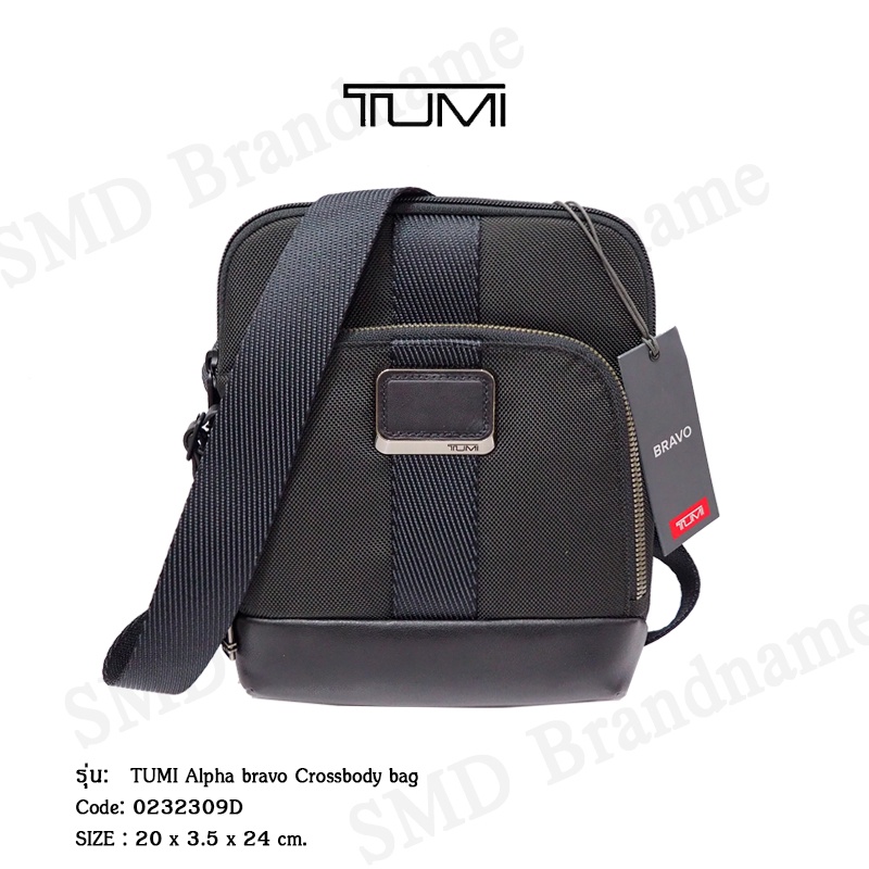 TUMI กระเป๋าสะพายข้างผู้ชาย  รุ่น  TUMI Alpha bravo Crossbody bag Code: 0232309D