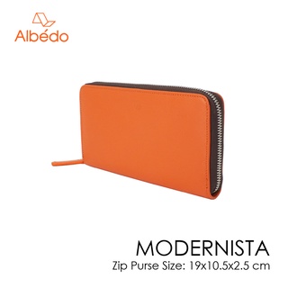 [Albedo] MODERNISTA ZIP PURSE กระเป๋าสตางค์/กระเป๋าเงิน/กระเป๋าใส่บัตร รุ่น MODERNISTA - MO01974