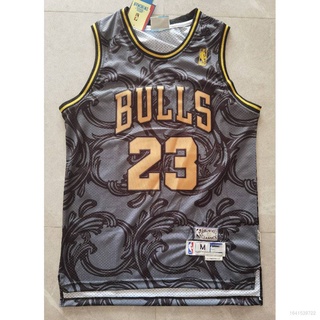 เสื้อกีฬาแขนกุด ลายทีม Nba Jersey Chicago Bulls No.23 Jordan พลัสไซซ์