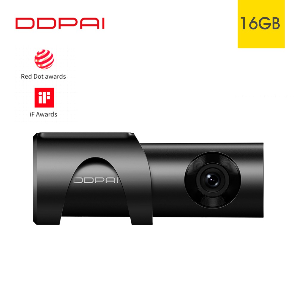 Ddpai กล องบ นท กว ด โอ Dvr Emmc 16 Gb H 265 Codec 1080 P Hd ส าหร บต ดรถยนต Shopee Thailand