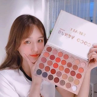 HOT!!! DIKALU COCO VENUS 35 สี พาเลทอายแชโดว์ เนื้อดินน้ำมัน ชิมเมอร์ และกลิตเตอร์ (ราคาส่ง)