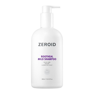 ✨ของขวัญฟรี★ตัวอย่างฟรี✨Zeroid Rootheal Mild Shampoo แชมพูบำรุงผม สูตรอ่อนโยน ขนาด  300 มล