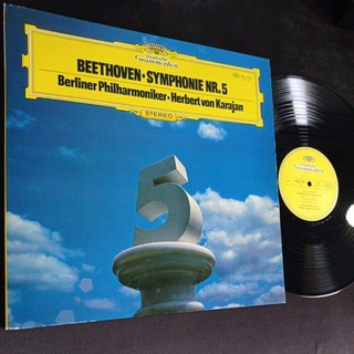 แผ่นเสียง 12 นิ้ว เพลงคลาสสิคยอดนิยม Beethoven Symphony nr.5 ทดลองฟังได้ครับ