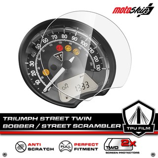 ฟิล์มกันรอยหน้าปัด TRIUMPH Street Twin / Bobber / Street Scr…