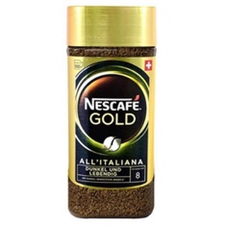 Nescafe Gold All’italiana เนสกาแฟโกลด์ ออลอิตาเลียน่า กาแฟสำเร็จรูป 200g  (Swiss Imported)