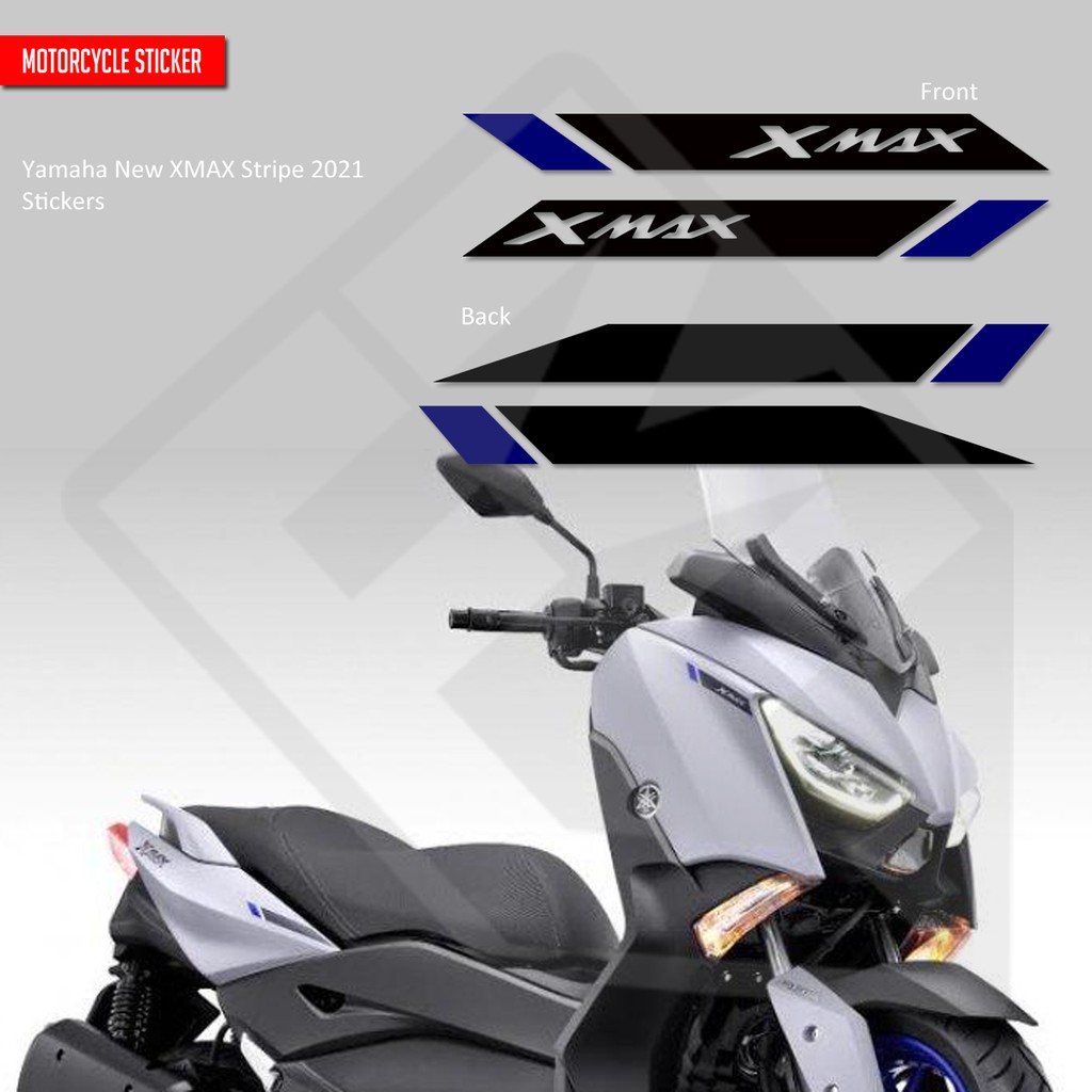 สติ๊กเกอร์ลาย Yamaha New XMAX 250 2021 ราคา ถูกที่สุด ดีลบีเคเค