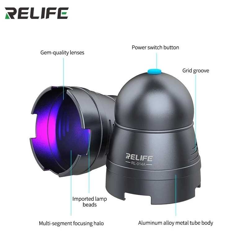 RELIFE UV Light RL-014A เครื่องอบยูวี สำหรับอบกาว UV กาวออปติคอล ปลอดภัย จบงานได้รวดเร็ว ทนทาน - รูปที่ 3