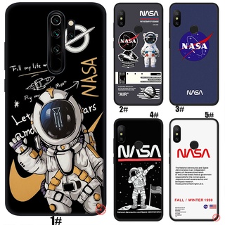 So76 เคสโทรศัพท์มือถือ ซิลิโคนนุ่ม ลาย NASA สร้างสรรค์ สําหรับ Xiaomi Redmi Note 7 8 Pro 8T 10X 9A 8A 8 7