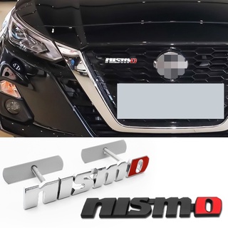 ป้ายตาข่ายโลหะ รูปตัวอักษร Nissan NISMO 3D สําหรับตกแต่งรถยนต์