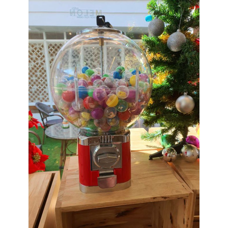 ตู้หมุนไข่รุ่น202Bแถมไข่32มมพร้อมของเล่น100ใบ