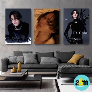 โปสเตอร์ไม้ JIMIN BTS CHAOS VERSION I Wall Hanging Room Decoration I Wooden Poster K-POP ตกแต่งห้อง - A&amp;M