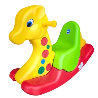 ม้าโยกเด็ก *อย่างหนา แข็งแรง* ม้าโยก ยีราฟโยก  color children rocking horse