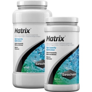 Seachem Matrix 250 ml. 500 ml. วัสดุกรองชีวภาพคุณภาพสูง ใช้กรองได้ทั้ง แอมโมเนีย ไนเตรท ไนไตรท์