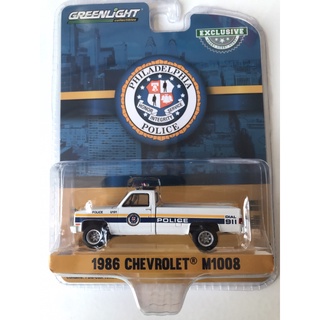 Greenlight 1/64 Exclusive Philadelpha Police 1986 Chevrolet M1008 30241