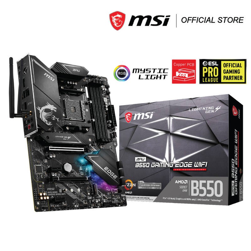 Msi MPG B550 GAMING EDGE WIFI ของใหม่