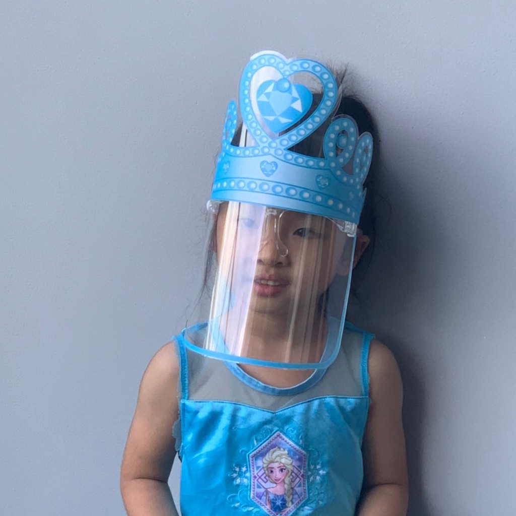 Face Shield for kids พร้อมส่งจากไทย เฟสชิวมงกุฎเจ้าหญิง 2