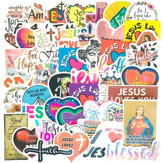 50Pcs/Set ❉ Jesus Christ Series 03 สติ๊กเกอร์ ❉ DIY Fashion Waterproof Doodle Decals สติ๊กเกอร์