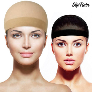 Sliprain ตาข่ายคลุมผมสําหรับใส่วิกผม 2 ชิ้น