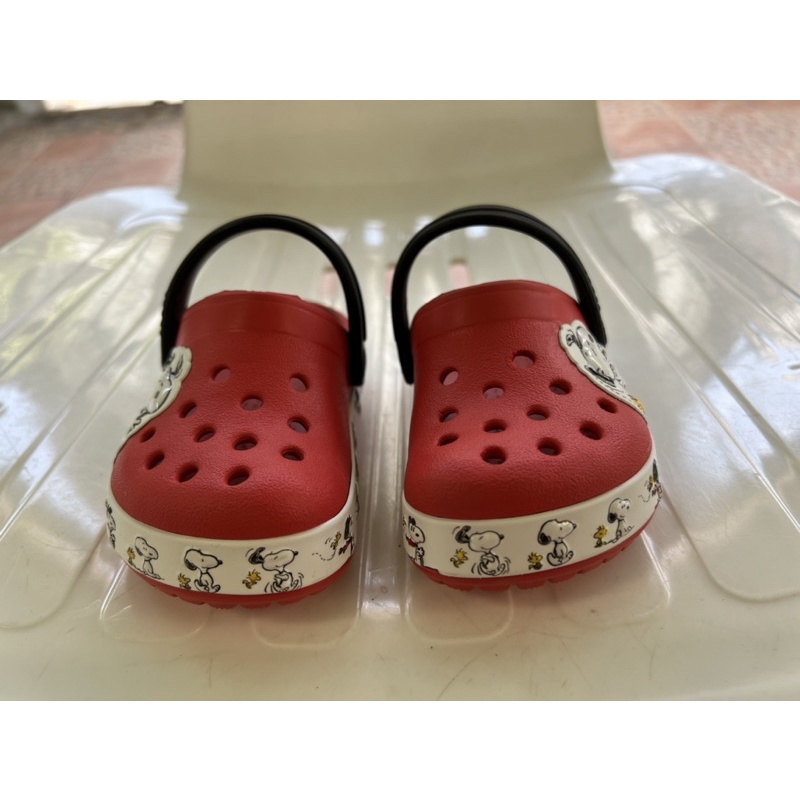 รองเท้าเด็ก croc รุ่น snoopy ไซส์